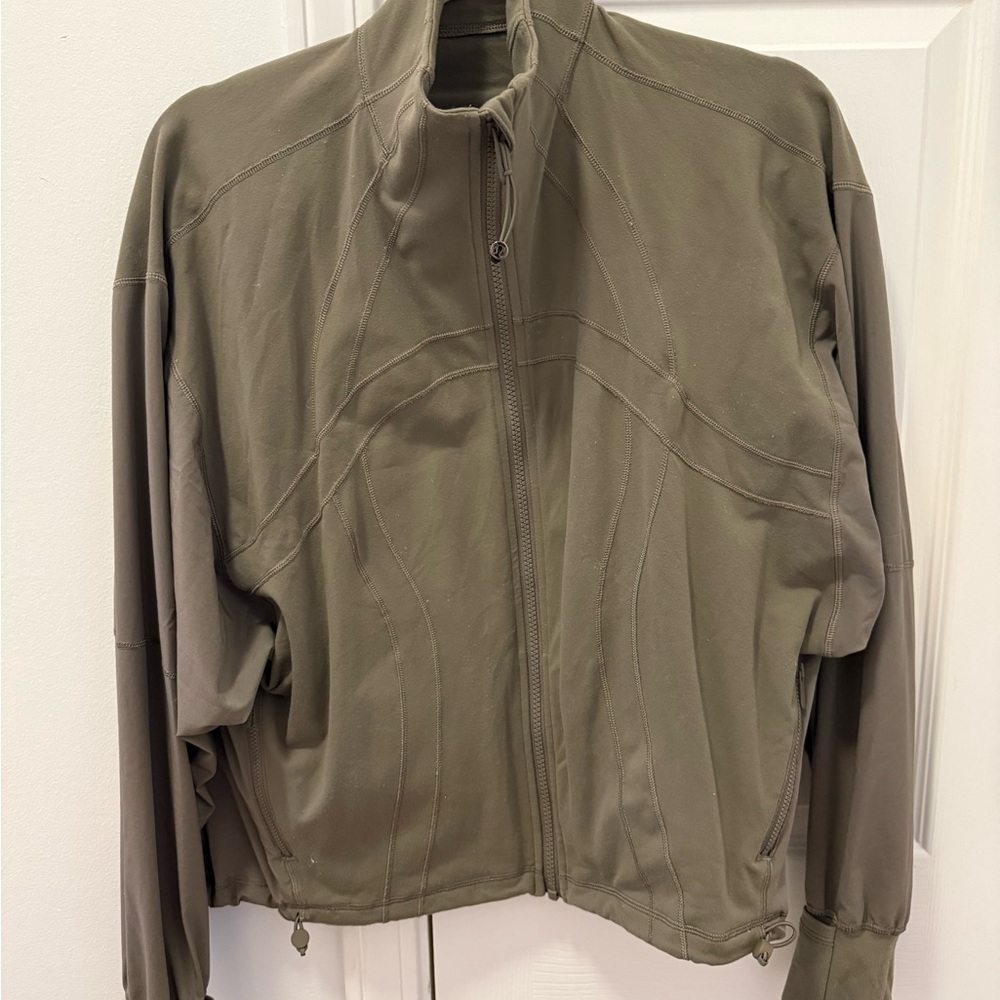 lululemon athletica Olive relaxed define jacket